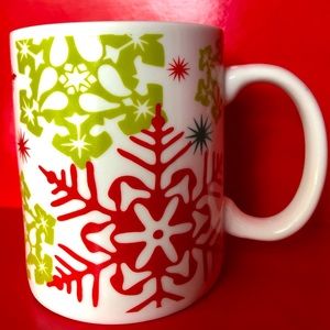 Holiday Mug - Christmas Snowflakes